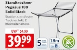 Standtrockner Pegasus 180 Solid Black im Angebot bei famila Nordost in Neumünster Standtrockner Pegasus 180 Solid Black Angebote bei famila Nordost Neumünster für 39,99 €