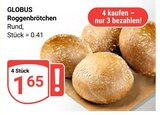 Aktuelles Roggenbrötchen Angebot bei GLOBUS in Duisburg