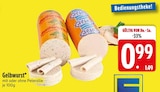 Gelbwurst  im aktuellen EDEKA Prospekt für 0,99 €