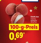 Litschi, lose im Lidl Prospekt Litschi, lose von im aktuellen Lidl Prospekt für 0,69 €