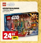 Adventskalender "75418 Star Wars" im Angebot bei Marktkauf in Waiblingen Adventskalender "75418 Star Wars" Angebote von LEGO Star Wars bei Marktkauf Waiblingen für 24,99 €