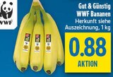 WWF Bananen Angebote von Gut & Günstig bei diska Zwickau für 0,88 €