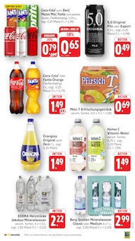 Cola im EDEKA Prospekt "Aktuelle Angebote" mit 43 Seiten (Bad Kreuznach)