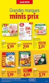 Promos Jambon supérieur dans le catalogue "La rentrée des économies !" de Lidl à la page 17 Promos Jambon supérieur dans le catalogue "La rentrée des économies !" de Lidl à la page 17