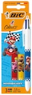 Etui de 3 Stylos à bille Bic 4 Couleurs Décors Edition Limitée Super Mario - BIC en promo chez Fnac Etui de 3 Stylos à bille Bic 4 Couleurs Décors Edition Limitée Super Mario - BIC dans le catalogue Fnac