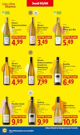 Promos Vin Alsace Blanc dans le catalogue "Foire aux vins" de Lidl à la page 26 Promos Vin Alsace Blanc dans le catalogue "Foire aux vins" de Lidl à la page 26