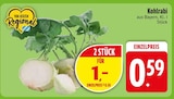 Kohlrabi im EDEKA Prospekt Kohlrabi von im aktuellen EDEKA Prospekt für 0,59 €