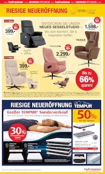 Fernseher im hofmeister Prospekt "WIR LIEBEN EINRICHTEN MIT EUCH!" mit 12 Seiten (Schorndorf)