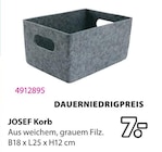 JOSEF Korb von  im aktuellen JYSK Prospekt für 7,00 €