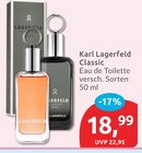 Classic von Karl Lagerfeld im aktuellen budni Prospekt