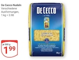 Nudeln im Angebot bei GLOBUS in Saarbrücken Nudeln Angebote von De Cecco bei GLOBUS Saarbrücken für 1,99 €