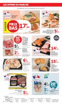 Promotion Travers De Porc dans le prospectus Super U, valable du 25/08/2026 au 06/09/2026 Promo Travers De Porc dans le catalogue Super U du moment à la page 22