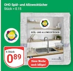 Spül- und Allzwecktücher Angebote von OHO bei GLOBUS Krefeld für 0,89 €