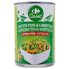 Petits pois carottes - CARREFOUR CLASSIC' dans le catalogue Carrefour Market