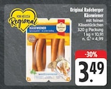 Käsewiener bei nah und gut im Kubschütz Prospekt für 3,49 €