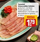 Schwarzwälder Schinken im Angebot bei REWE in Bochum Schwarzwälder Schinken Angebote von Tannenhof bei REWE Bochum für 1,79 €