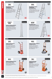 Prix et réduction Echelle Télescopique dans le prospectus Brico Dépôt en cours Offre Echelle Télescopique dans le catalogue Brico Dépôt du moment à la page 10