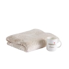 Coffret plaid + mug - TEX HOME en promo chez Carrefour Mont-de-Marsan à 19,99 €