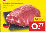 Schweine-Nacken/Kamm Angebot in Weiherhammer Schweine-Nacken/Kamm im aktuellen Prospekt bei Netto Marken-Discount in Weiherhammer