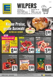 Aktueller EDEKA Supermärkte Prospekt für Ahaus 18.09.2023 - 23.09.2023 EDEKA Prospekt für Ahaus mit 24 Seiten