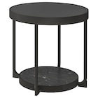 Beistelltisch anthrazit marmoriert/schwarz Glas im Angebot bei IKEA in Fürth Beistelltisch anthrazit marmoriert/schwarz Glas Angebote von FRÖTORP bei IKEA Fürth für 71,99 €