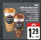 Aktuelles Caffè oder Choco Latte Angebot bei EDEKA in Neumarkt (Oberpfalz) ab 1,29 €