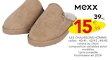 Chaussons homme - MEXX dans le catalogue Stokomani