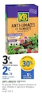 Anti-Limaces et Escargots Naturen Limex - KB en promo chez E.Leclerc Sucy-en-Brie à 2,73 €