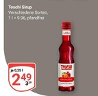 Sirup Angebote von Toschi bei GLOBUS Salzgitter für 2,49 €