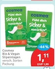 Bio & Vegan Slipeinlagen von Cosmea im aktuellen budni Prospekt