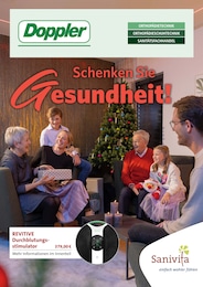 Orthopädietechnik, Orthopädieschuhtechnik, Sanitätsfachhandel Doppler GmbH Prospekt für Saarbrücken: "Schenken Sie Gesundheit!", 6 Seiten, 13.11.2024 - 31.01.2025