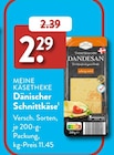 Dänischer Schnittkäse von Meine Käsetheke im aktuellen ALDI SÜD Prospekt für 2,29 €