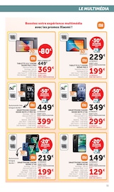 Promos Tablette dans le catalogue "U CULTURE & TECHNOLOGIE du Pays de l'Arbresie" de Super U Tablette en promo dans le catalogue Super U à la page 11
