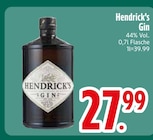 Gin von Hendrick's im aktuellen EDEKA Prospekt für 27,99 €