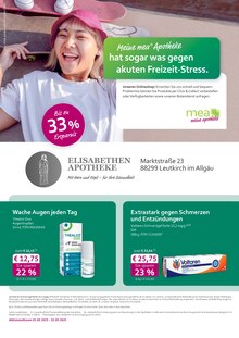 mea - meine apotheke Prospekt Unsere Mai-Angebote mit  Seiten in Leutkirch (Allgäu) und Umgebung