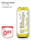 Aktuelles Radler Angebot bei GLOBUS in Duisburg ab 0,89 €