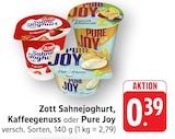 EDEKA - Sahnejoghurt Erdbeere Angebot im Prospekt Sahnejoghurt Erdbeere bei EDEKA im Prospekt "" für 0,39 €