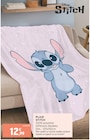 Plaid stitch - DISNEY - Intermarché Super à Limoges Plaid stitch - DISNEY en promo chez Intermarché Super Limoges à 12,99 €
