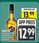 Likör im EDEKA Prospekt Licor 43 im aktuellen EDEKA Prospekt für 12,99 €