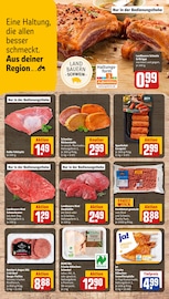 Aktueller REWE Prospekt mit Schweinefleisch, "Dein Markt", Seite 14