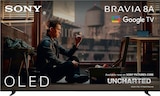 BRAVIA 8A K 55 XR 8 A 55" OLED TV Angebote von Sony bei MediaMarkt Saturn Elmshorn für 1.149,00 €