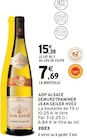 AOP Alsace Gewurztraminer - JEAN GEILER en promo chez Intermarché Express AOP Alsace Gewurztraminer - JEAN GEILER dans le catalogue Intermarché Express