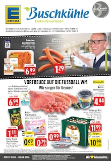 EDEKA Prospekt der Woche "Aktuelle Angebote" Seite 1, 01.06.2026 bis 06.06.2026 für Geseke Aktueller EDEKA Prospekt "Aktuelle Angebote" Seite 1 von 26 Seiten für Geseke