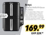 2-Ebenen Heißluftfritteuse - SL300EU von Ninja für 169,99 € bei MEDIMAX im Angebot 2-Ebenen Heißluftfritteuse - SL300EU von Ninja im aktuellen MEDIMAX Prospekt