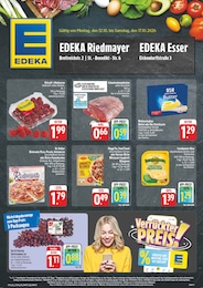 EDEKA Prospekt für Würzburg mit 8 Seiten EDEKA Prospekt "Wir lieben Lebensmittel!" für Würzburg, 8 Seiten, 12.10.2026 - 17.10.2026