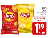 Red Paprika Chips Angebote von Lay's bei EDEKA Rosenheim für 1,19 €