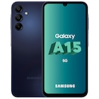 Smartphone Samsung A15 5G 128Go en promo chez Auchan Hypermarché Argenteuil à 219,00 €