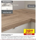 Arbeitsplatten Angebote bei toom Baumarkt Erkrath für 39,99 €