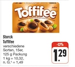 Toffifee Angebot im nah und gut Prospekt Toffifee im nah und gut Prospekt zum Preis von 1,29 €