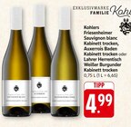 Aktuelles Friesenheimer Sauvignon blanc Kabinett trocken Angebot bei E center in Offenburg ab 4,99 €